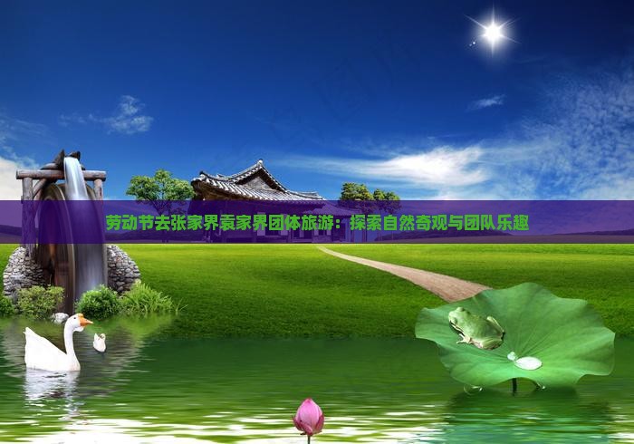 劳动节去张家界袁家界团体旅游