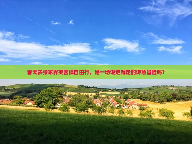 春天到张家界芙蓉镇自由行