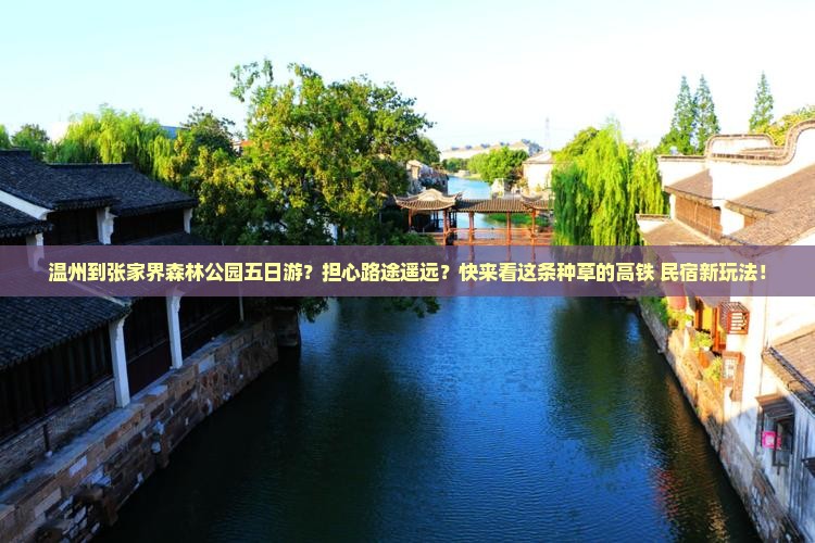 温州到张家界森林公园五日游