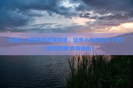 武威去张家界玻璃栈道旅游小吃