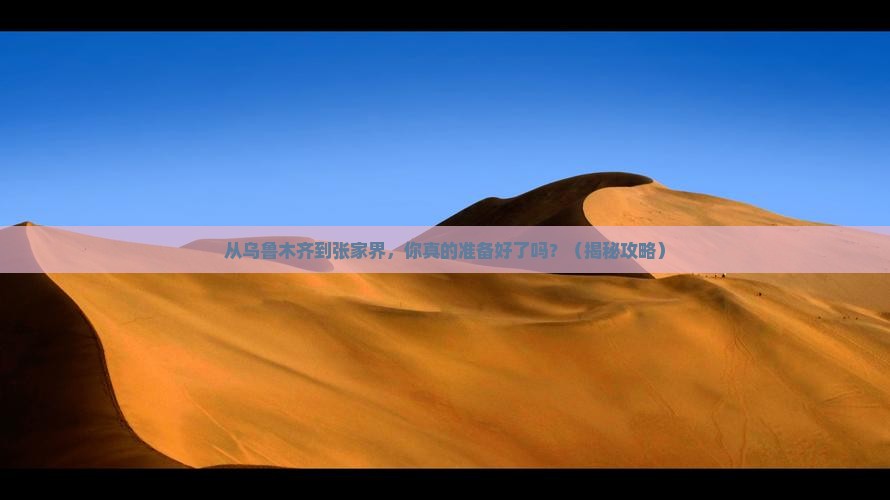 乌鲁木齐去张家界个人游