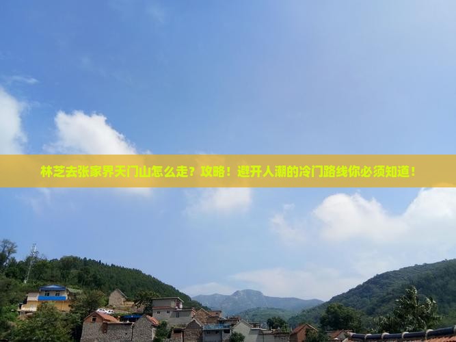 林芝去张家界天门山攻略