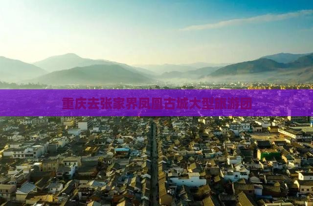 重庆去张家界凤凰古城大型旅游团