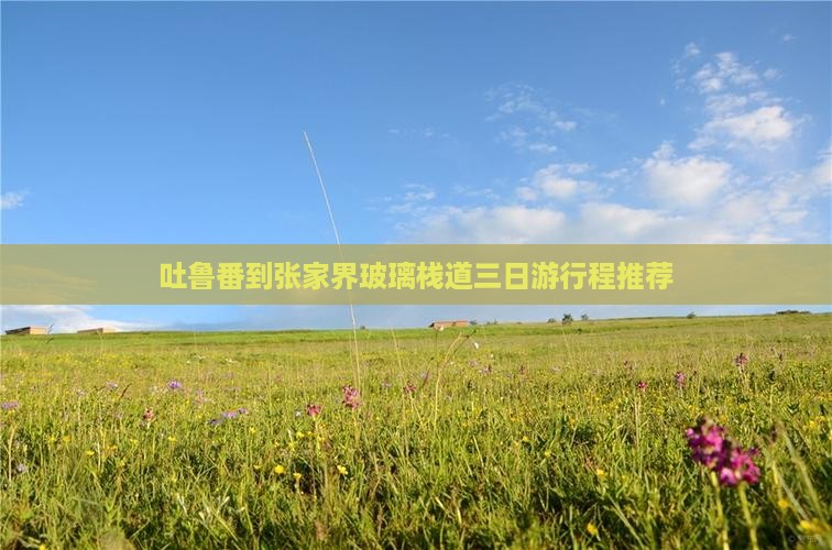 吐鲁番到张家界玻璃栈道三日游行程推荐
