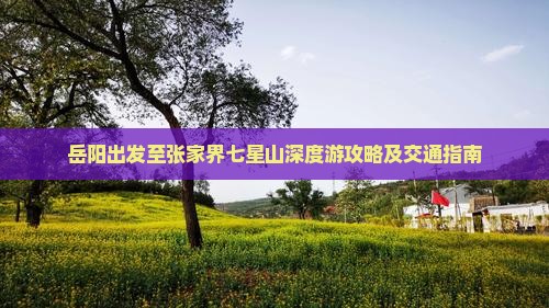 岳阳出发至张家界七星山深度游攻略及交通指南