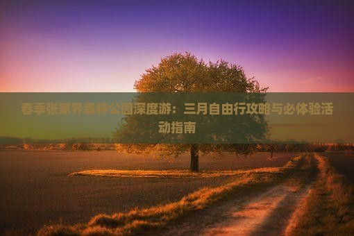 春季张家界森林公园深度游：三月自由行攻略与必体验活动指南