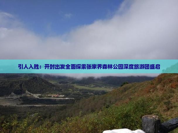 引人入胜：开封出发全面探索张家界森林公园深度旅游团盛启