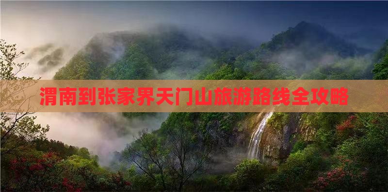渭南去张家界天门山旅游