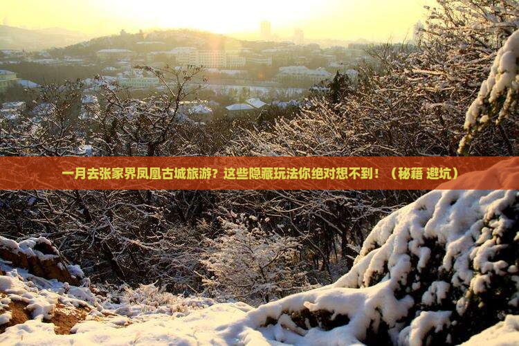 一月去张家界凤凰古城旅游