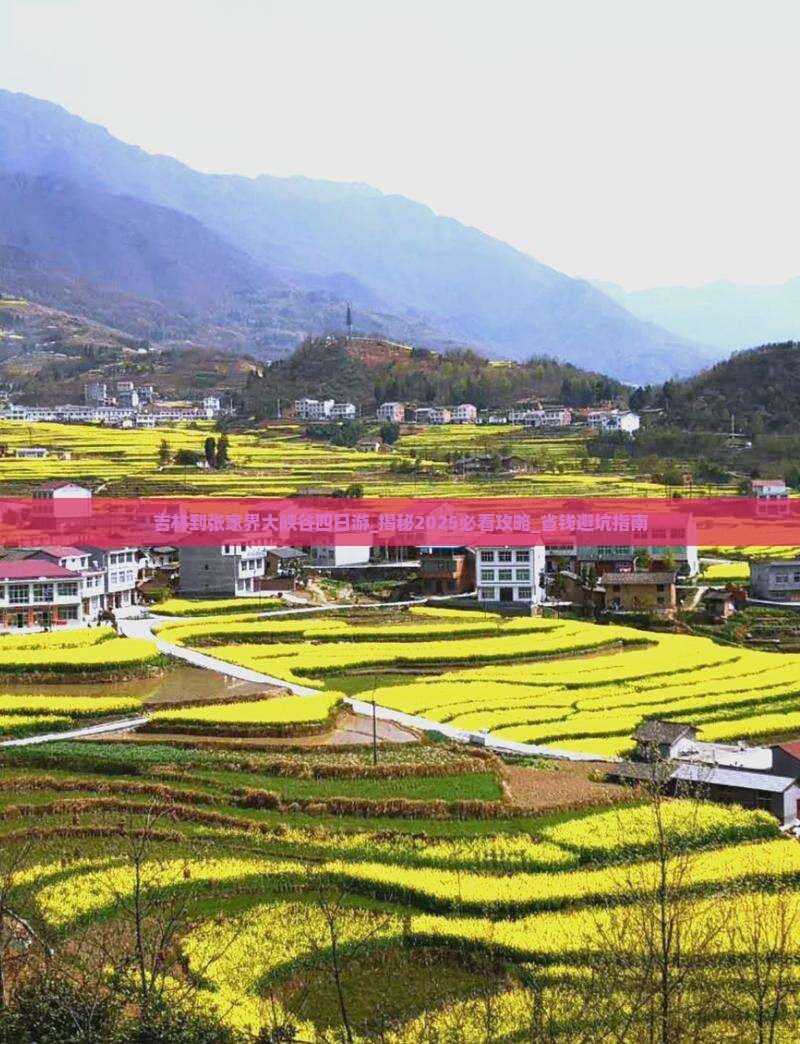 吉林到张家界大峡谷四日游