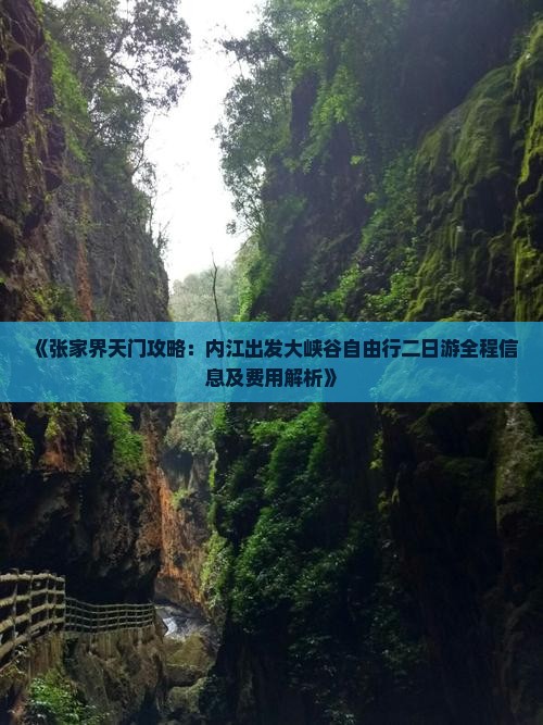 《张家界天门攻略：内江出发大峡谷自由行二日游全程信息及费用解析》