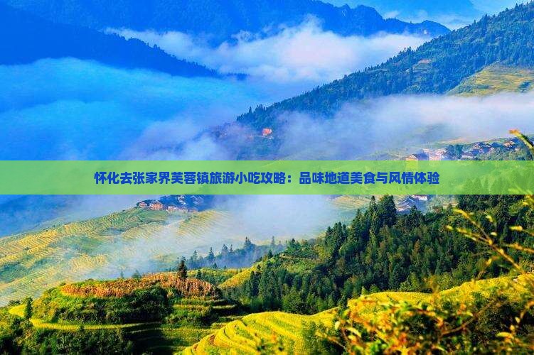 怀化去张家界芙蓉镇旅游小吃攻略：品味地道美食与风情体验