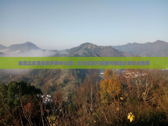 金昌出发至张家界森林公园：全方位旅行指南与精选必游景点推荐