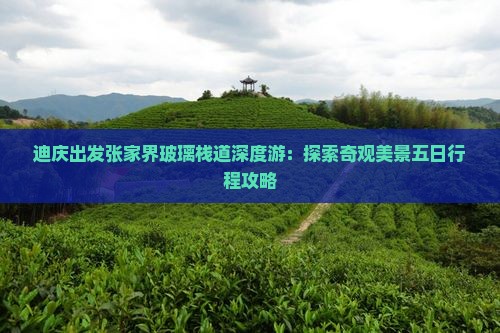 迪庆出发张家界玻璃栈道深度游：探索奇观美景五日行程攻略