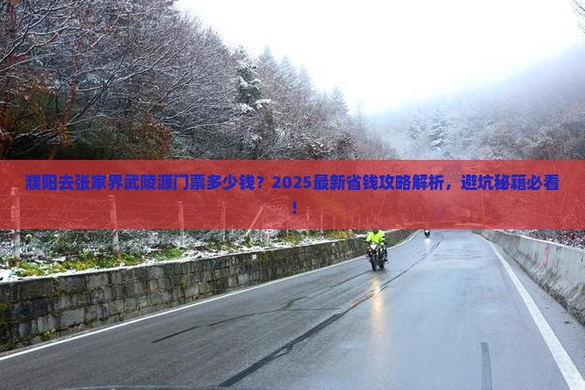 濮阳去张家界武陵源门票
