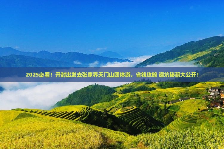 开封到张家界天门山团体旅游