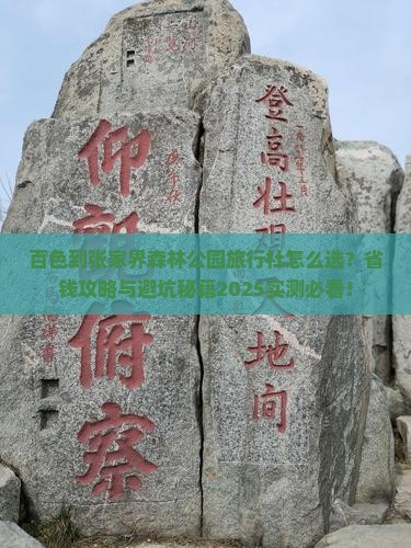 百色到张家界森林公园旅行社