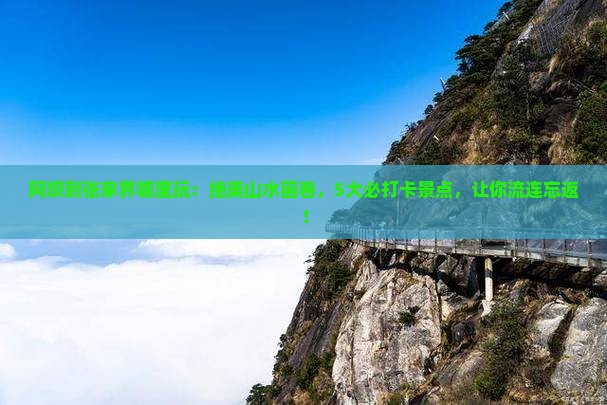 阿坝到张家界哪里玩