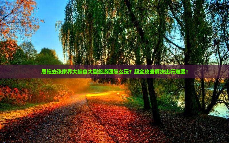 恩施去张家界大峡谷大型旅游团