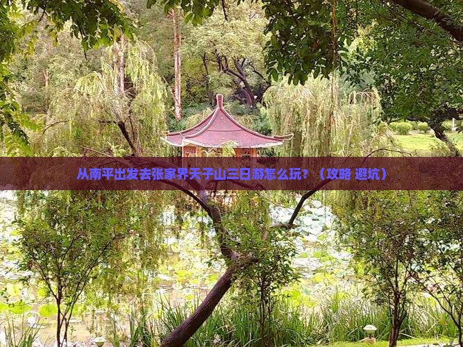 南平去张家界天子山三日游 南平去张家界天子山三日游