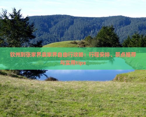 钦州到张家界袁家界自由行攻略：行程安排、景点推荐与实用tips