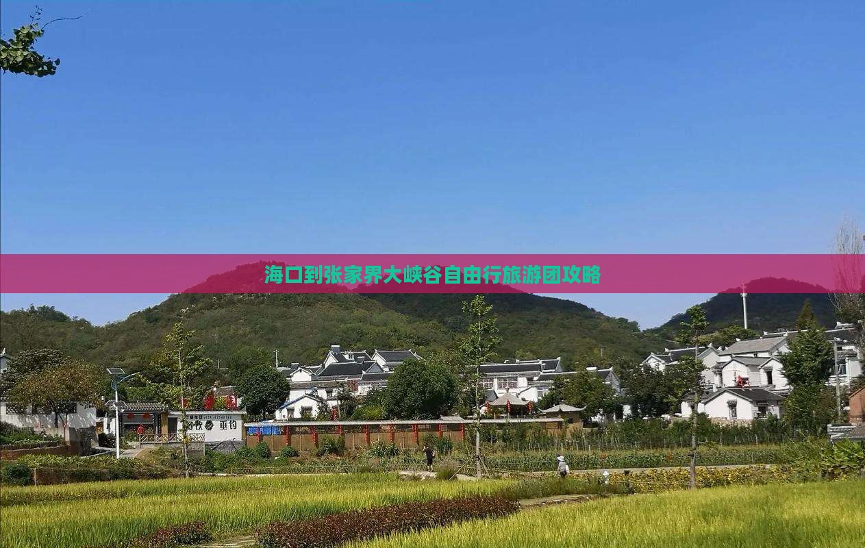 海口到张家界大峡谷自由行旅游团攻略