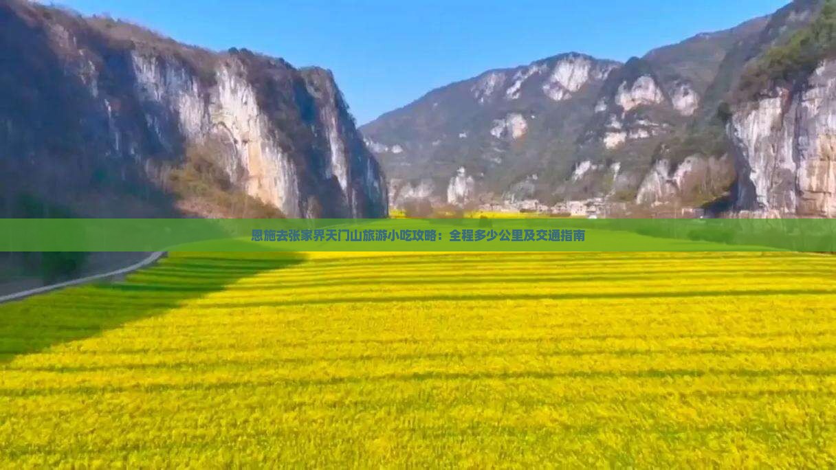 恩施去张家界天门山旅游小吃攻略：全程多少公里及交通指南