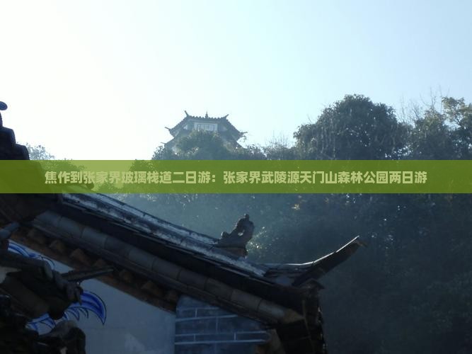 焦作到张家界玻璃栈道二日游：张家界武陵源天门山森林公园两日游