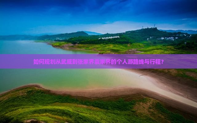 如何规划从武威到张家界袁家界的个人游路线与行程？