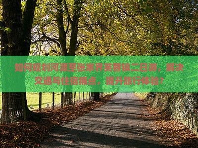 如何规划河源至张家界芙蓉镇二日游，解决交通与住宿痛点，提升旅行体验？