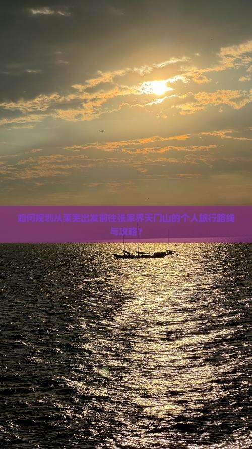 如何规划从莱芜出发前往张家界天门山的个人旅行路线与攻略？