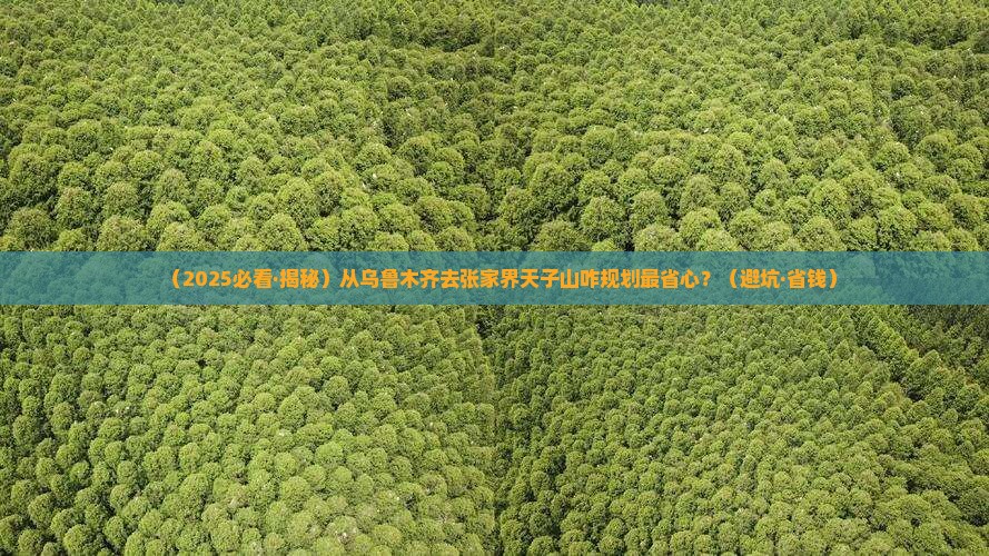乌鲁木齐去张家界天子山旅行社 乌鲁木齐去张家界天子山旅行社