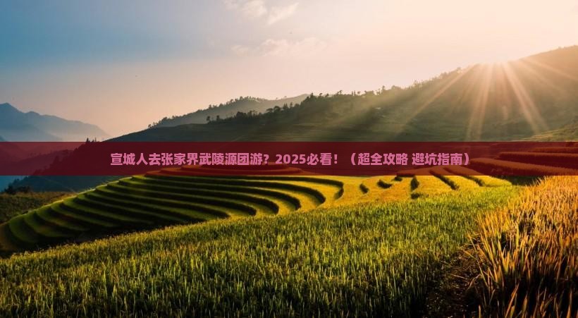 宣城到张家界武陵源团体旅游