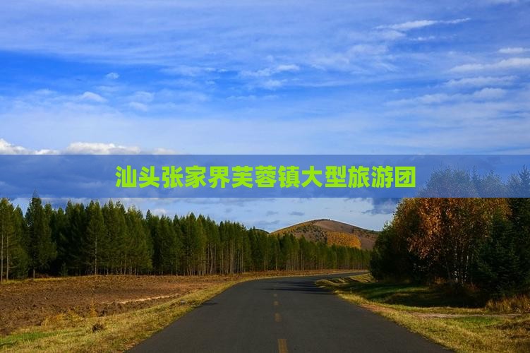汕头到张家界芙蓉镇大型旅游团 汕头到张家界芙蓉镇大型旅游团