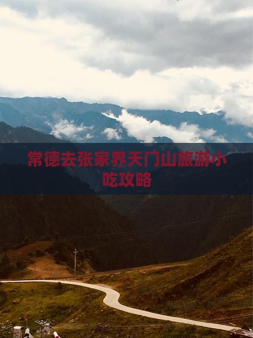 常德去张家界天门山旅游小吃攻略 常德去张家界天门山旅游小吃攻略