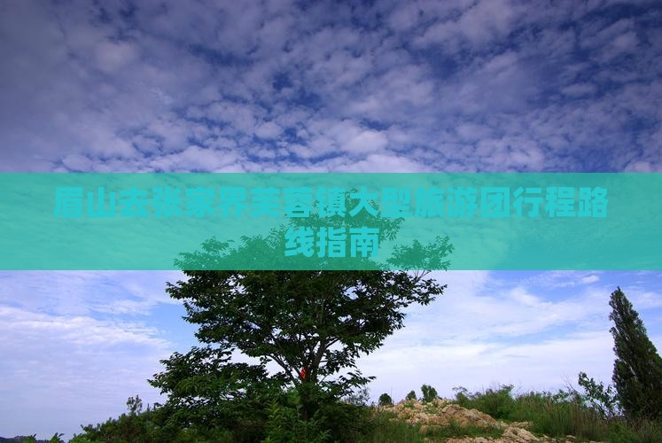 眉山去张家界芙蓉镇大型旅游团行程路线指南