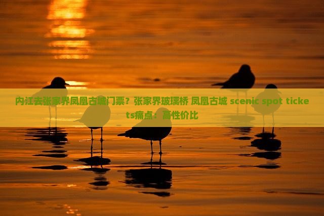 内江去张家界凤凰古城门票？张家界玻璃桥+凤凰古城 scenic spot tickets痛点：高性价比