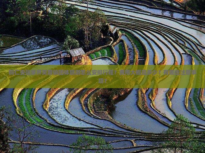 铜仁去张家界芙蓉镇团体旅游怎么安排行程？费用大概是多少？有哪些注意事项？