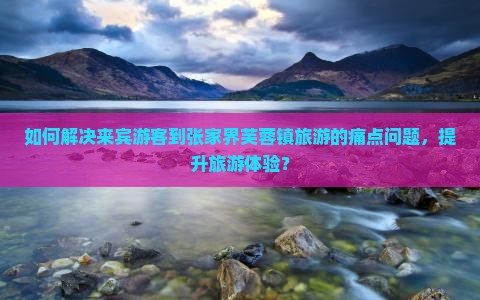如何解决来宾游客到张家界芙蓉镇旅游的痛点问题，提升旅游体验？