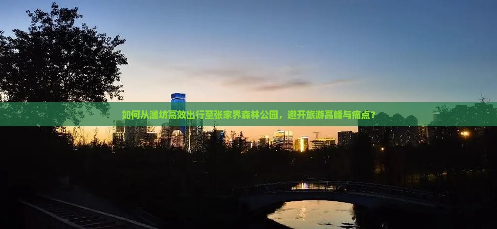 如何从潍坊高效出行至张家界森林公园，避开旅游高峰与痛点？