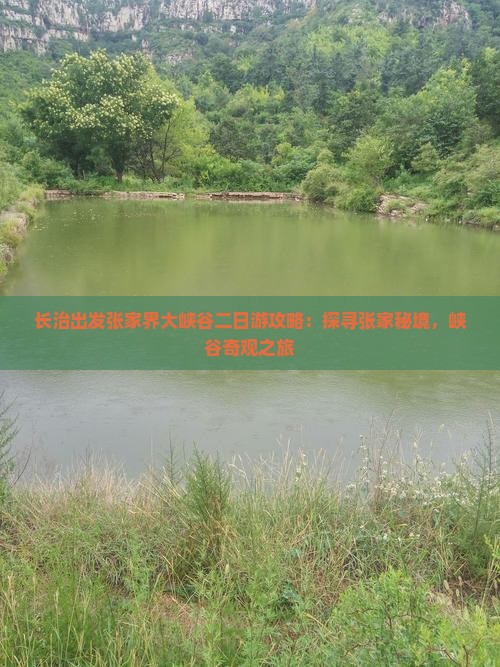 长治出发张家界大峡谷二日游攻略：探寻张家秘境，峡谷奇观之旅