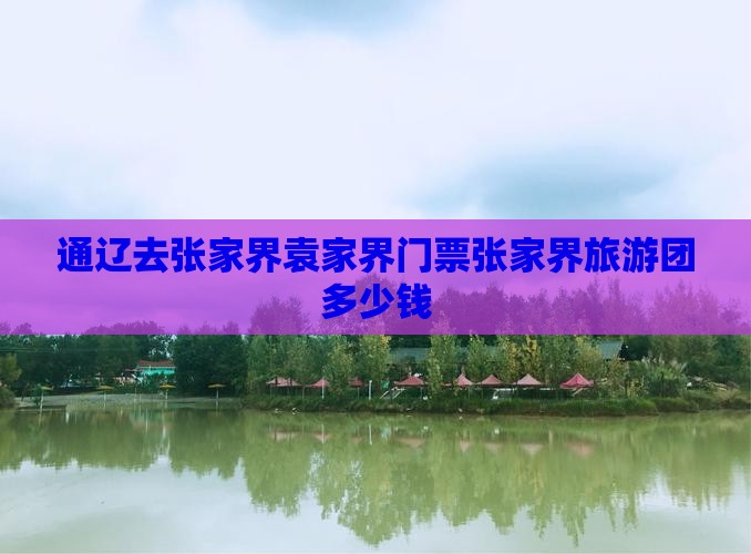 通辽去张家界袁家界门票张家界旅游团多少钱