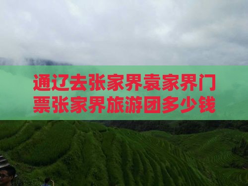 通辽去张家界袁家界门票张家界旅游团多少钱