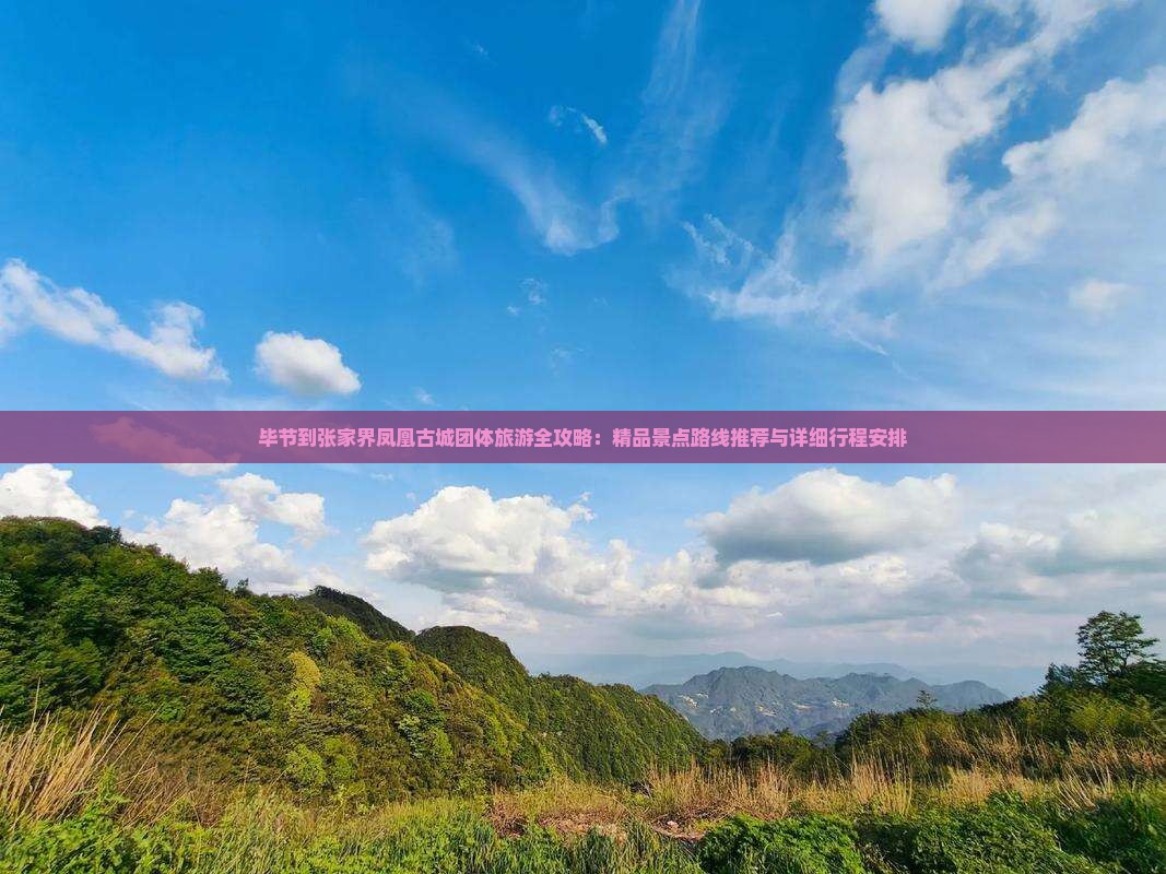 毕节到张家界凤凰古城团体旅游全攻略：精品景点路线推荐与详细行程安排