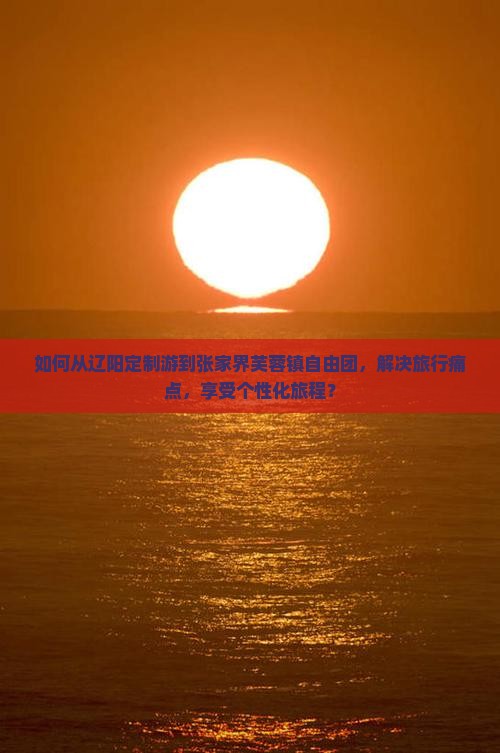 如何从辽阳定制游到张家界芙蓉镇自由团，解决旅行痛点，享受个性化旅程？