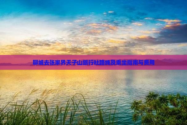 聊城去张家界天子山旅行社路线及乘坐指南与费用