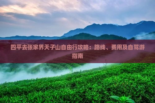 四平去张家界天子山自由行攻略：路线、费用及自驾游指南