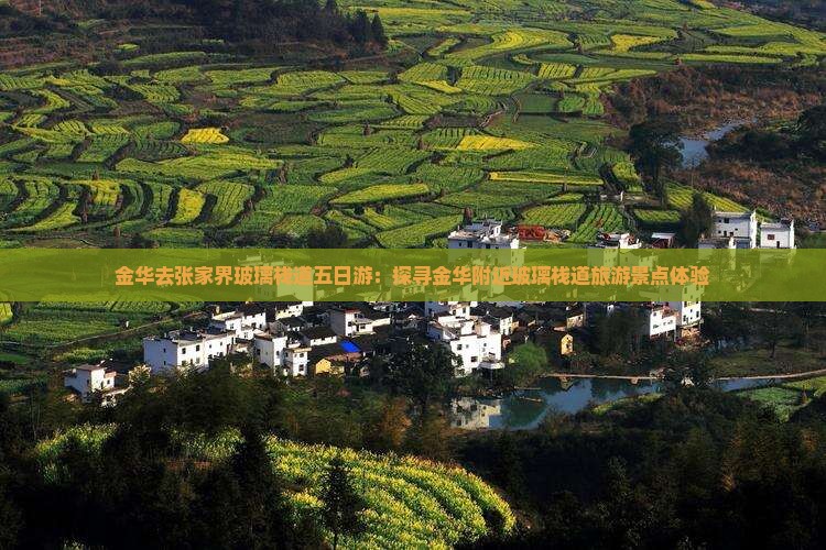 金华去张家界玻璃栈道五日游：探寻金华附近玻璃栈道旅游景点体验