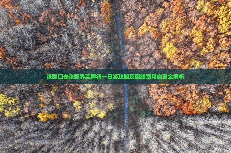 张家口去张家界芙蓉镇一日游攻略及路线费用自驾全解析