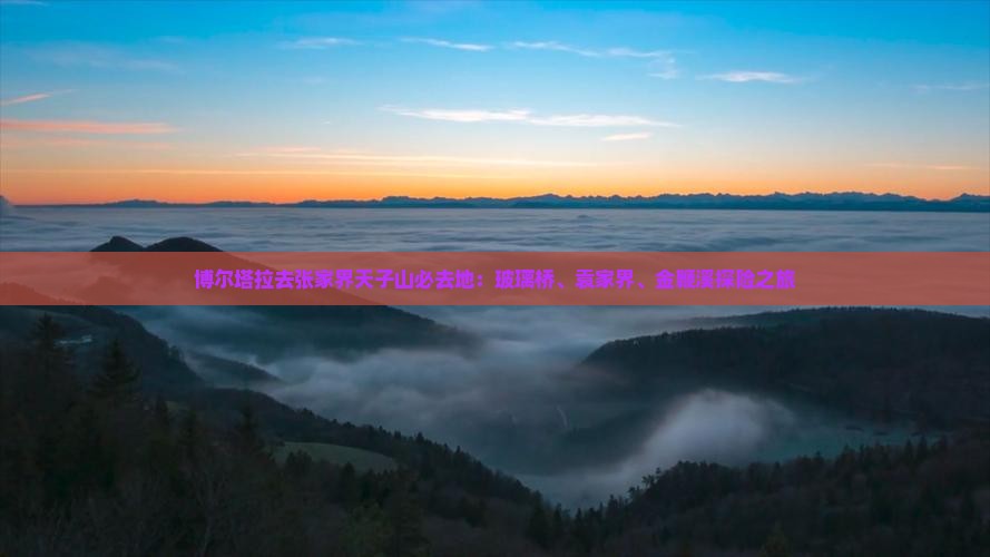 博尔塔拉去张家界天子山必去地：玻璃桥、袁家界、金鞭溪探险之旅